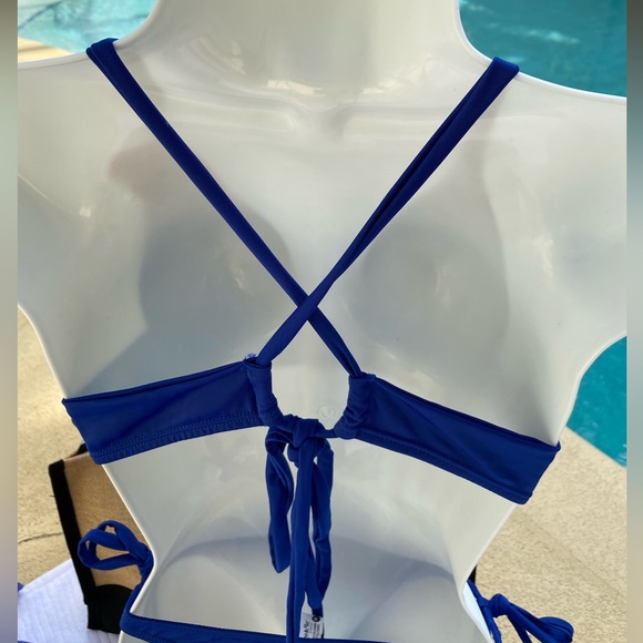 Blue bikini set. Imported. Made in Colombia - NEW with tags - Picture 12 of 13